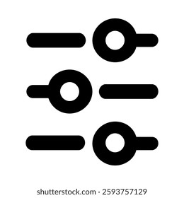 abstract Menu Shape line icon 