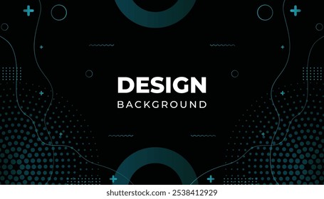 Abstract mephis background with twists and turns is suitable for branding your business advertising.