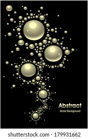 Abstract mercury Background gold 