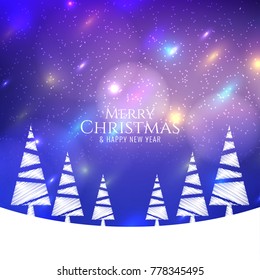 Abstract Merry Christmas background