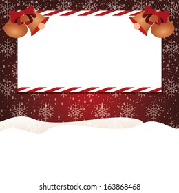 abstract merry christmas background with special objects