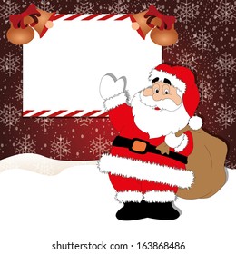 abstract merry christmas background with special objects