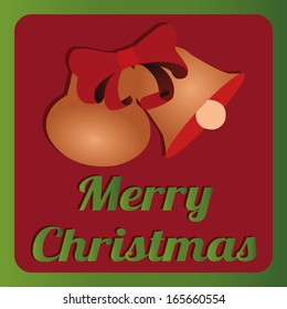 abstract merry christmas background with special objects