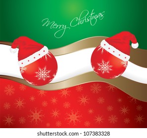 Abstract Merry Christmas background. Vector eps10 illustration