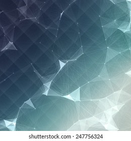 Abstract Mesh Background with Circles, Lines and Shapes | EPS10 Design Layout for Your Business
