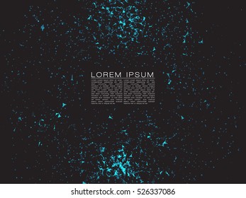 Abstract mesh background with circles, lines and shapes | EPS10 Futuristic Vector Design