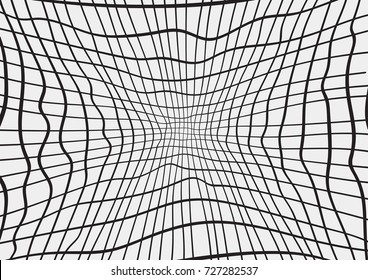 Abstract mesh background with line pattern wallpaper. Vector illustration