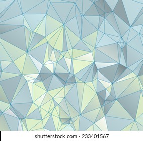 Abstract mesh background with lines. Futuristic polygonal design