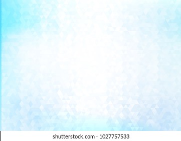 Abstract mesh background in pastel colors. Colorful smooth banner template. Vector Background.