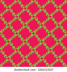 abstract mesh background.green seamless rhombus vector pattern  on a red background  repeating geometric patterns  Simple graphic design,mesh pattern,exotic abstract square background.