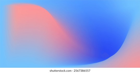 Abstract mesh blue and peach background. Illustration for website, wallpaper, banner, poster, flyer