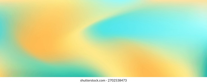 Fundo de gradiente de malha abstrato com uma mistura suave e borrada de cores laranja e azul-petróleo