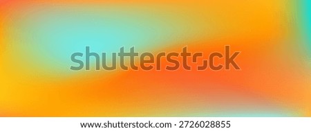 Abstract mesh gradient background with a soft, blurred blend of orange and teal colors