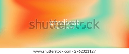 Abstract mesh gradient background with a soft, blurred blend of orange and teal colors