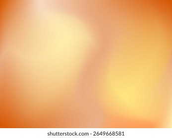 Abstract mesh gradient background with yellow and orange color. Soft gradient backdrop for wallpaper