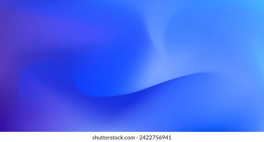 Abstract mesh gradient deep blue business background. Concept of sky, clouds or wavy water lights for technology web design, banner