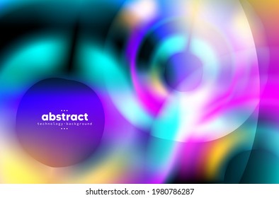 Abstract mesh gradient digital technology, design concept background and wallpaper, banner backdrop, vector eps
