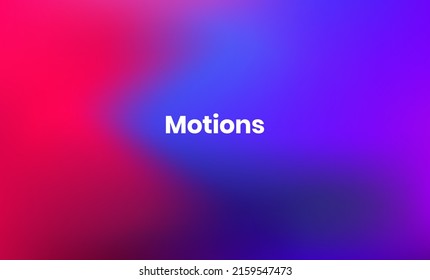 Abstract mesh gradient motion wavy background vector. Vibrant blue, purple, and red colors sytle. Wallpaper banner, social media, creative album, art cover editable layout illustration template.