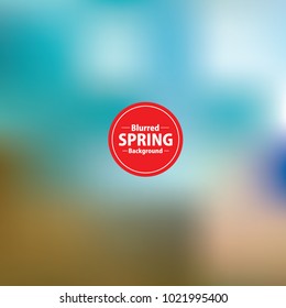 
Abstract Mesh Gradient Spring Colorful Background 