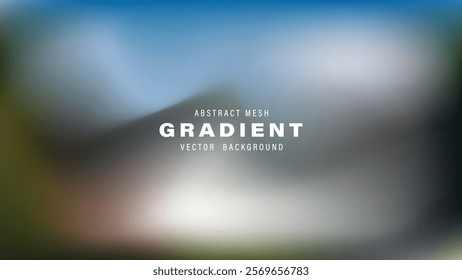 Abstract Mesh Gradient Vector Background Design Template