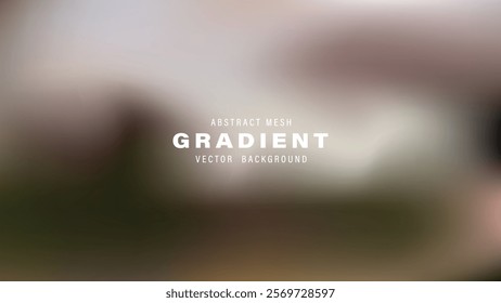 Abstract Mesh Gradient Vector Background Design Template

