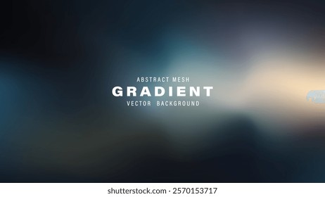 Abstract Mesh Gradient Vector Background Design Template
