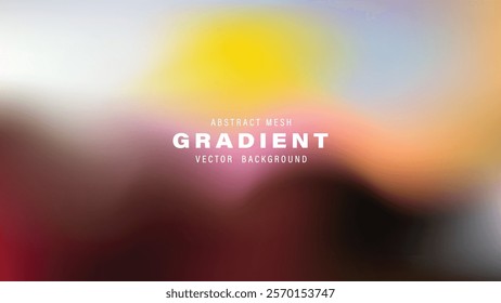 Abstract Mesh Gradient Vector Background Design Texture Blurs Colors
