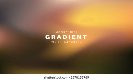 Abstract Mesh Gradient Vector Background Design Template
