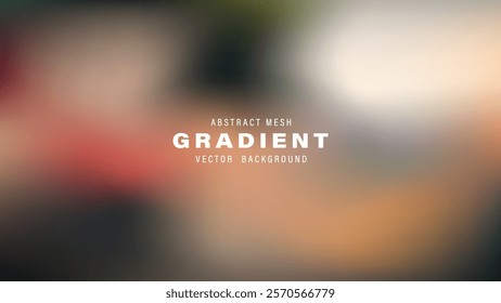 Abstract Mesh Gradient Vector Background Design Texture Blurry
