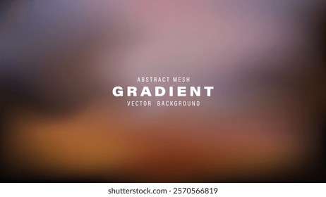 Abstract Mesh Gradient Vector Background Design Template
