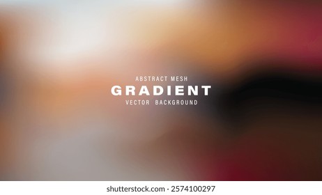 Abstract Mesh Gradient Vector Background Design Texture Blurry Colors
