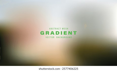 Abstract Mesh Gradient Vector Background Design Template

