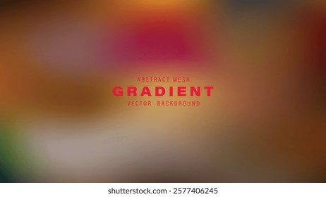 Abstract Mesh Gradient Vector Background Design Texture Blurry Colors
