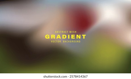 Abstract Mesh Gradient Vector Background Design Template Illustration
