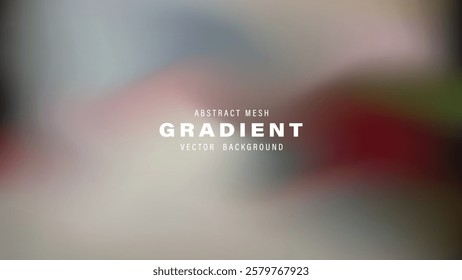 Abstract Mesh Gradient Vector Background Design Illustration
