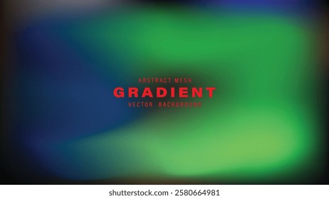 Abstract Mesh Gradient Vector Background Design Template
