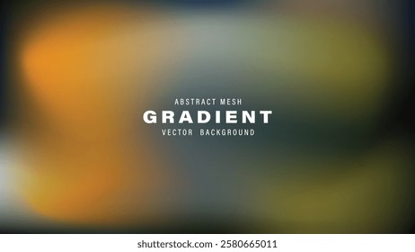 Abstract Mesh Gradient Vector Background Design Template Blurry
