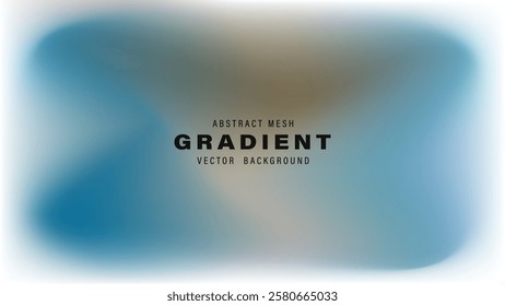 Abstract Mesh Gradient Vector Background Design Template Blurry
