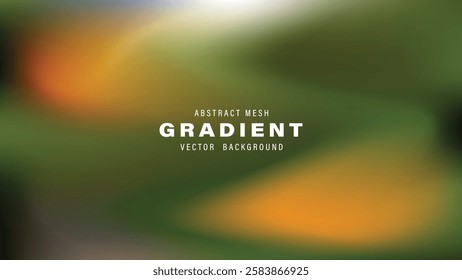 Abstract Mesh Gradient Vector Background Design Template
