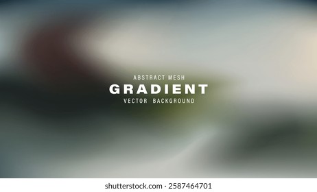 Abstract Mesh Gradient Vector Background Design Template Illustration
