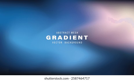 Abstract Mesh Gradient Vector Background Design Template
