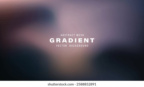 Abstract Mesh Gradient Vector Background Design Template
