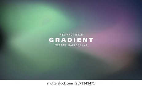 Abstract Mesh Gradient Vector Background Design Template Illustration
