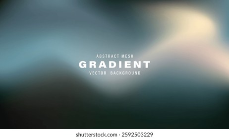 Abstract Mesh Gradient Vector Background Design Template
