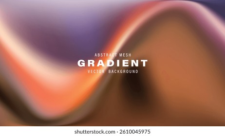 Abstract Mesh Gradient Vector Background Design Illustration
