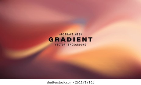 Abstract Mesh Gradient Vector Background Design Texture Blurred
