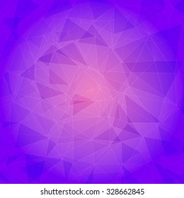 Abstract mesh polygonal background, vector EPS10