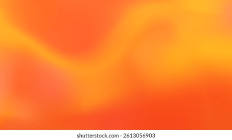Abstract mesh yellow gradient background, warm red orange color texture, autumn fall bright pattern, modern blur vector wave design. Soft light illustration.