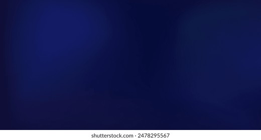 abstract mesmerizing background with a dark blue night sky gradient. A blurred midnight spectrum transitions from deep violet indigo to light blue shades, complemented gradient