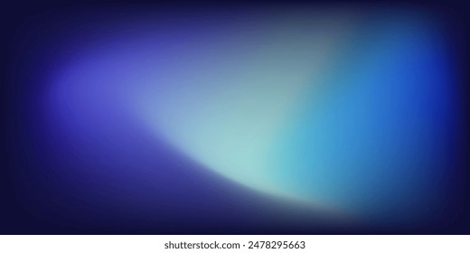 abstract mesmerizing background with a dark blue night sky gradient. A blurred midnight spectrum transitions from deep violet indigo to light blue shades, complemented 